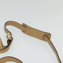 GUCCI GG Canvas Shoulder Bag Beige Gold 203257 Auth 134640-8