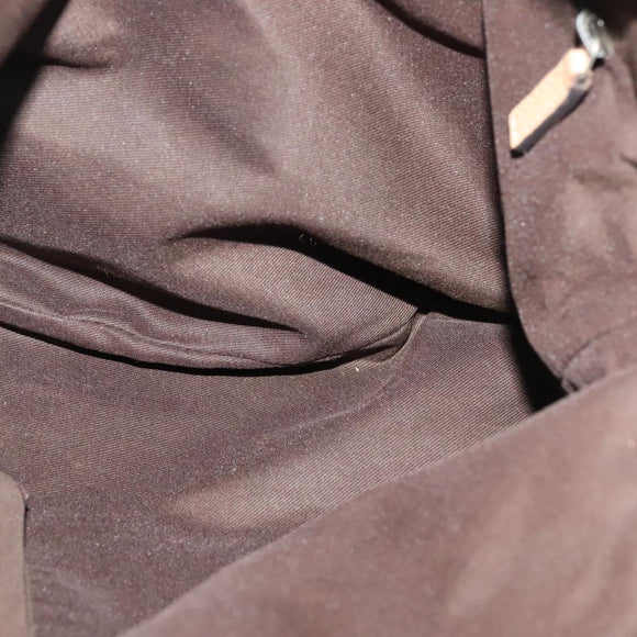 GUCCI GG Canvas Shoulder Bag Beige Gold 203257 Auth 134640