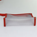 LOEWE Hand Bag Vinyl Orange Auth 134650-24