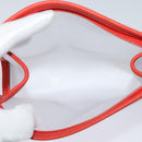 LOEWE Hand Bag Vinyl Orange Auth 134650-26