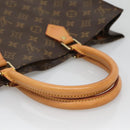 LOUIS VUITTON Monogram Sac Plat Hand Bag M51140 LV Auth 134657-7