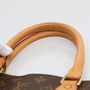 LOUIS VUITTON Monogram Sac Plat Hand Bag M51140 LV Auth 134657-14