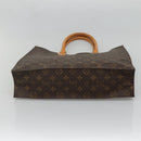 LOUIS VUITTON Monogram Sac Plat Hand Bag M51140 LV Auth 134657-5