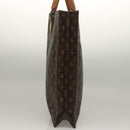 LOUIS VUITTON Monogram Sac Plat Hand Bag M51140 LV Auth 134658-4