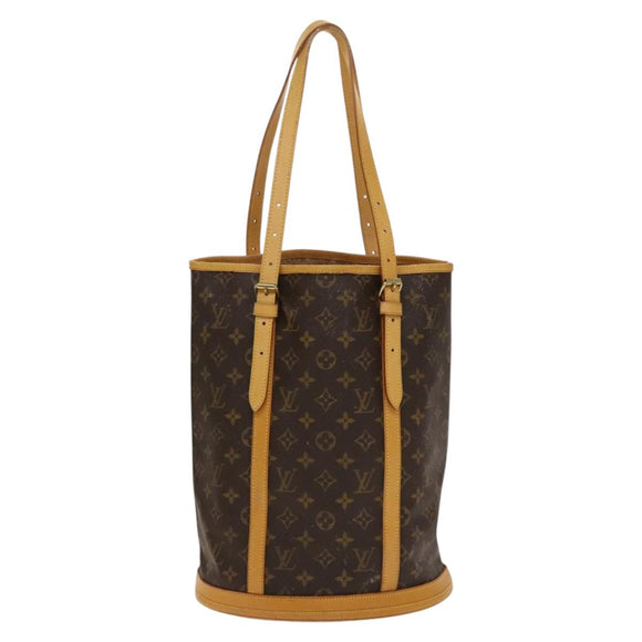 LOUIS VUITTON Monogram Bucket GM Shoulder Bag M42236 LV Auth 134662