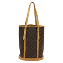 LOUIS VUITTON Monogram Bucket GM Shoulder Bag M42236 LV Auth 134662-2