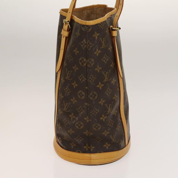 LOUIS VUITTON Monogram Bucket GM Shoulder Bag M42236 LV Auth 134662