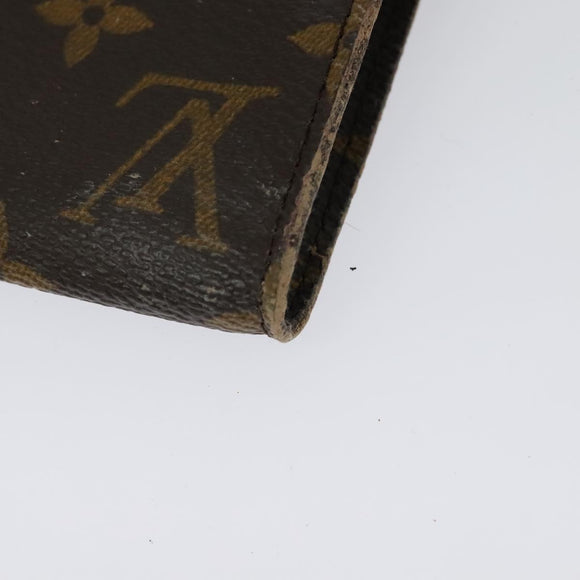 LOUIS VUITTON Monogram Bucket GM Accessory Pouch LV Auth 134663