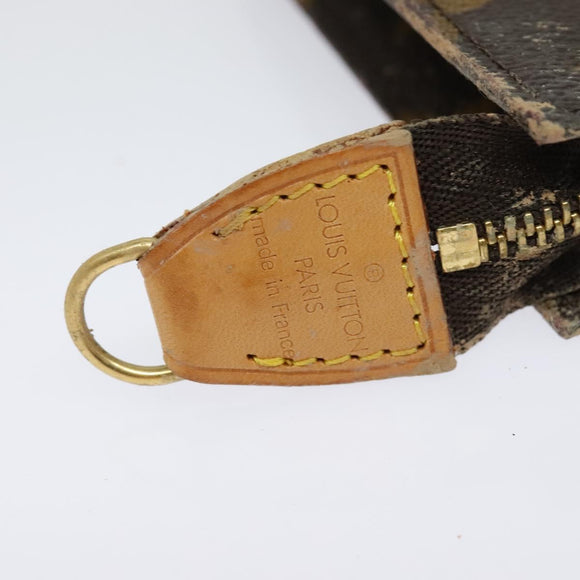 LOUIS VUITTON Monogram Bucket GM Accessory Pouch LV Auth 134663
