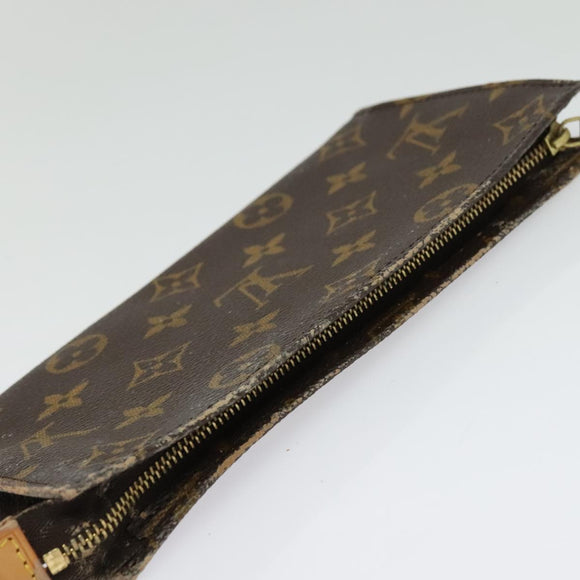 LOUIS VUITTON Monogram Bucket GM Accessory Pouch LV Auth 134663