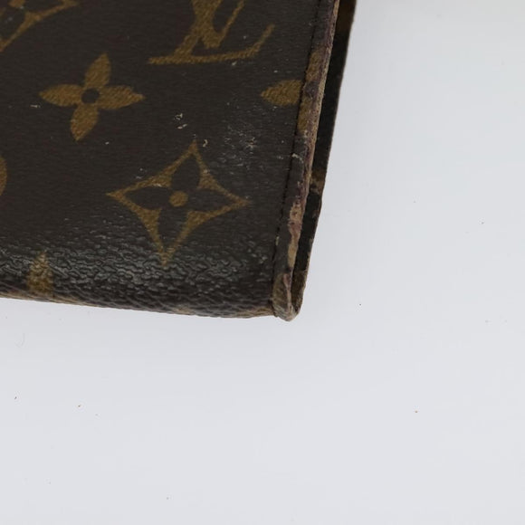 LOUIS VUITTON Monogram Bucket GM Accessory Pouch LV Auth 134663