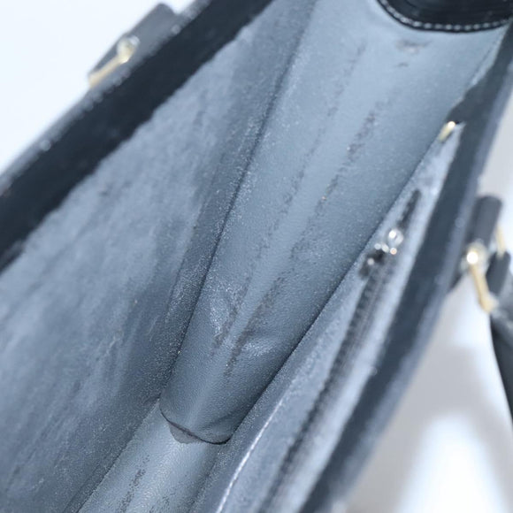LOUIS VUITTON Epi Sac Plat Hand Bag Black M59082 LV Auth 134666