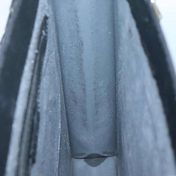 LOUIS VUITTON Epi Sac Plat Hand Bag Black M59082 LV Auth 134666