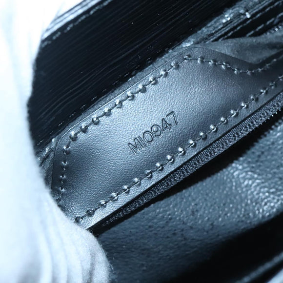 LOUIS VUITTON Epi Sac Plat Hand Bag Black M59082 LV Auth 134666