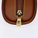 LOUIS VUITTON Epi Dauphine PM Pouch Brown M48443 LV Auth 134667-12