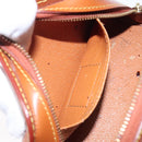 LOUIS VUITTON Epi Dauphine PM Pouch Brown M48443 LV Auth 134667-17