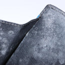 LOUIS VUITTON Epi Bicolor Varenne Hand Bag Black Blue M52385 LV Auth 134668-12