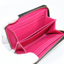 LOUIS VUITTON Monogram Multicolor Zippy Coin Purse Black M93740 LV Auth 134682V-9