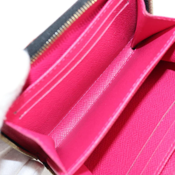 LOUIS VUITTON Monogram Multicolor Zippy Coin Purse Black M93740 LV Auth 134682V