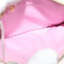 LOUIS VUITTON Monogram Multicolor Pochette Cles NM White M93734 LV Auth 134683-9