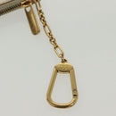 LOUIS VUITTON Monogram Multicolor Pochette Cles NM White M93734 LV Auth 134683-7