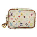 LOUIS VUITTON Monogram Multicolor Trousse Wapity White M58033 LV Auth 134685-13
