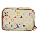 LOUIS VUITTON Monogram Multicolor Trousse Wapity White M58033 LV Auth 134685-2