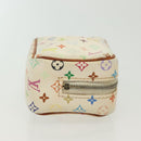 LOUIS VUITTON Monogram Multicolor Trousse Wapity White M58033 LV Auth 134685-3