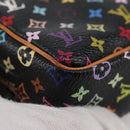 LOUIS VUITTON Multicolor Trousse Wapity Pouch Black M58034 Auth 134686V-15