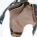 LOUIS VUITTON Multicolor Trousse Wapity Pouch Black M58034 Auth 134686V-11