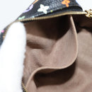 LOUIS VUITTON Multicolor Trousse Wapity Pouch Black M58034 Auth 134686V-19