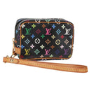 LOUIS VUITTON Multicolor Trousse Wapity Pouch Black M58034 Auth 134686V-1
