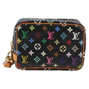 LOUIS VUITTON Multicolor Trousse Wapity Pouch Black M58034 Auth 134686V-13