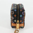 LOUIS VUITTON Multicolor Trousse Wapity Pouch Black M58034 Auth 134686V-4
