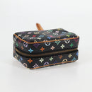 LOUIS VUITTON Multicolor Trousse Wapity Pouch Black M58034 Auth 134686V-5