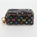 LOUIS VUITTON Multicolor Trousse Wapity Pouch Black M58034 Auth 134686V-6