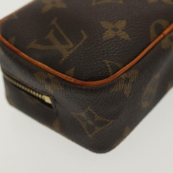 LOUIS VUITTON Monogram Trousse Wapity Pouch M58030 LV Auth 134687