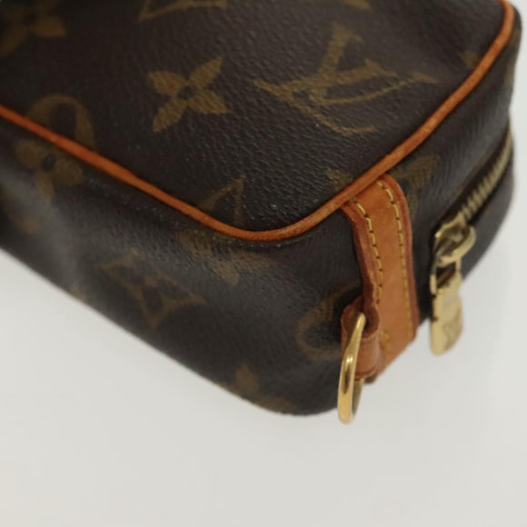 LOUIS VUITTON Monogram Trousse Wapity Pouch M58030 LV Auth 134687