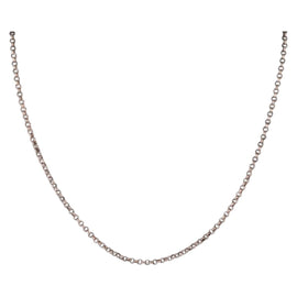 Chrome Hearts Roll Chain Necklace Ag925 Silver Auth 134688M