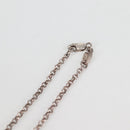 Chrome Hearts Roll Chain Necklace Ag925 Silver Auth 134688M-10
