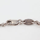 Chrome Hearts Roll Chain Halskette Ag925 Silber Auth 134688M-11