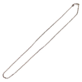 Chrome Hearts Roll Chain Necklace Ag925 Silver Auth 134688M - 0