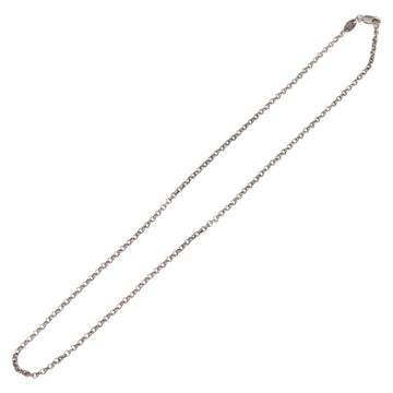 Chrome Hearts Roll Chain Necklace Ag925 Silver Auth 134688M - 0