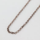 Chrome Hearts Roll Chain Halskette Ag925 Silber Auth 134688M-3