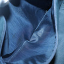 GUCCI GG Supreme Sherry Line Hand Bag PVC Navy Gold Red Auth 134690-19