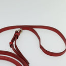 BURBERRY Nova Check Hand Bag PVC 2way Beige Silver Auth 134698-15