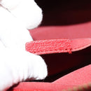 BURBERRY Nova Check Hand Bag PVC 2way Beige Silver Auth 134698-23