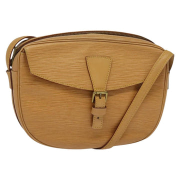 LOUIS VUITTON Epi Jeune Fille MM Shoulder Bag Beige M52156 LV Auth 134701