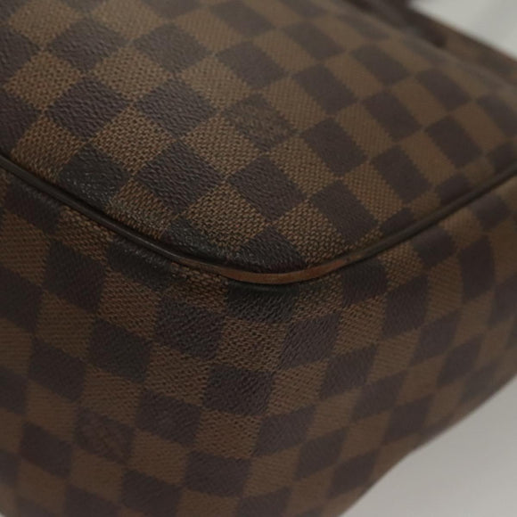 LOUIS VUITTON Damier Ebene Parioli GM Tote Bag N51124 LV Auth 134704