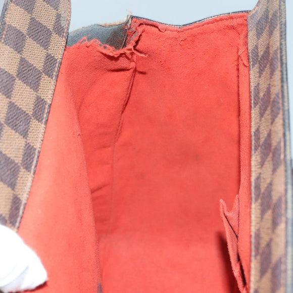 LOUIS VUITTON Damier Ebene Parioli GM Tote Bag N51124 LV Auth 134704